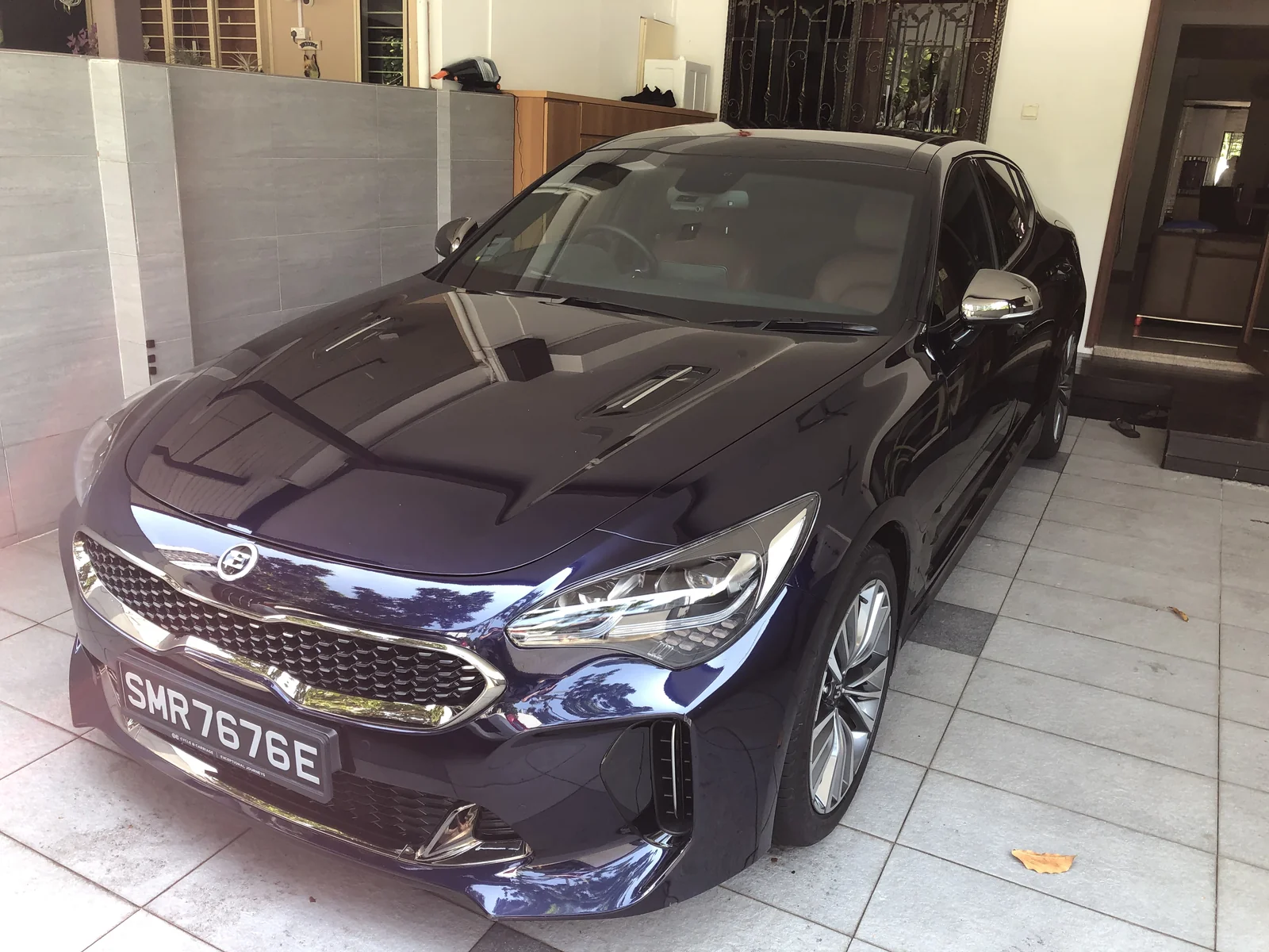 Kia Stinger · blue from Kevin’s own photo album