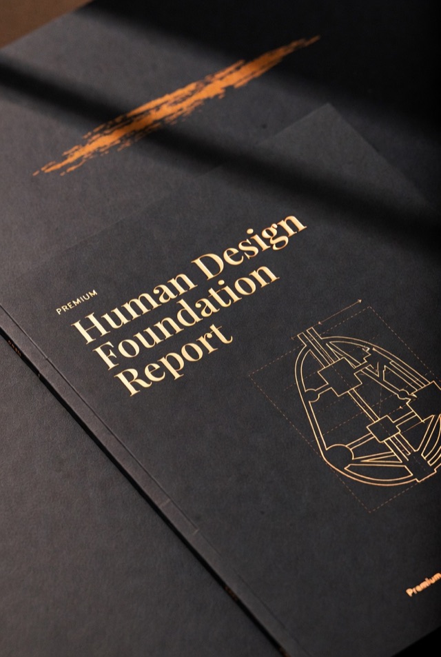 The Human Design Foundation Report, printed
