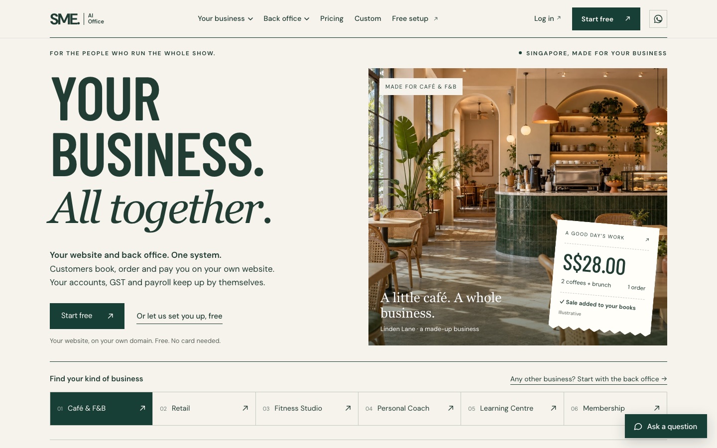 SME AI Office website